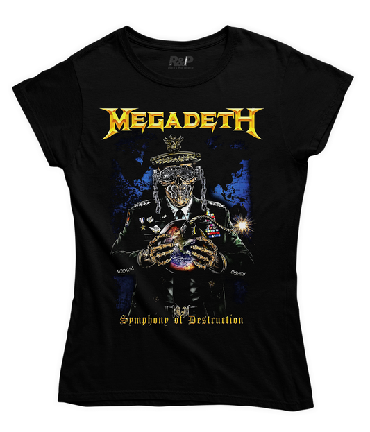 Camiseta Megadeth Symphony for Destruction