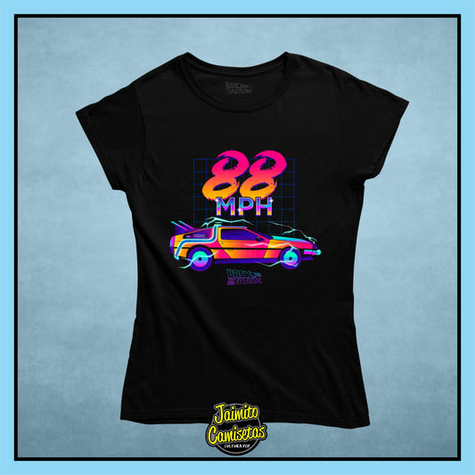 Camiseta Back to the Future 88 MPH