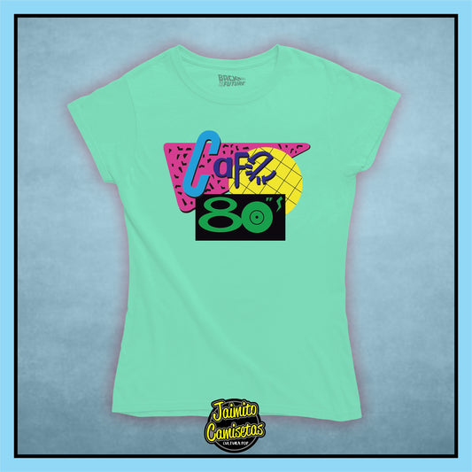 Camiseta Back to the Future Cafe 80s