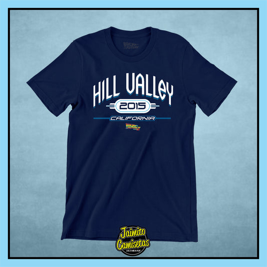 Camiseta Back to the Future Hill Valley 2015
