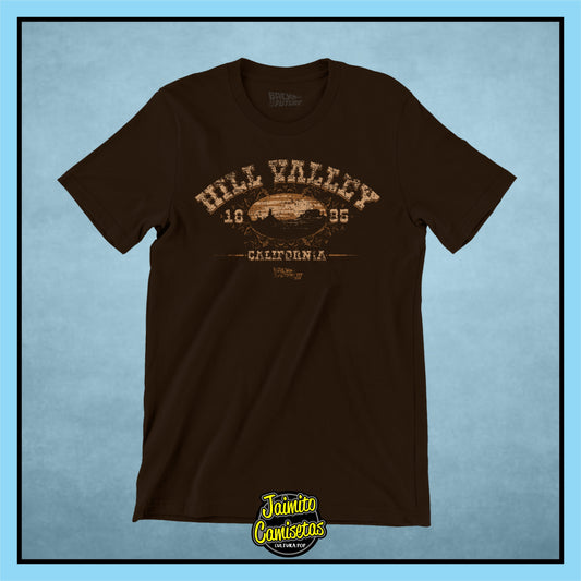 Camiseta Back to the Future Hill Valley vintage